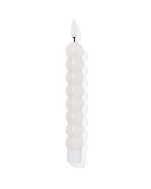 HEMA LED kaars bolletje met wax Ø2.5x20 ivoor, Huis en Inrichting, Woonaccessoires | Kandelaars en Kaarsen, Nieuw, Verzenden