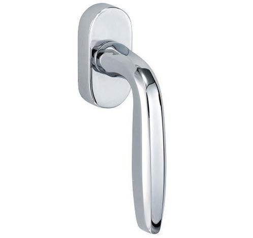 Draaikiepgarnituur Banaan/Elegant glans chroom, Doe-het-zelf en Verbouw, Hang- en Sluitwerk, Verzenden