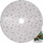 Ruhhy Kerstboommat 90cm - Luxe en Stijl met Zilveren Ster..., Diversen, Kerst, Ophalen of Verzenden, Nieuw