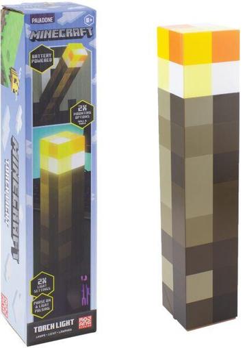 Paladone Minecraft Torch Lamp-Standaard (Diversen) NIEUW beschikbaar voor biedingen