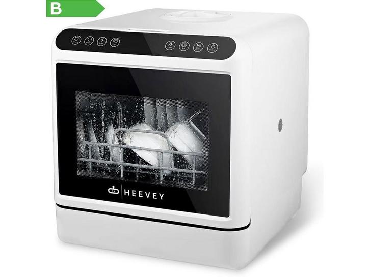 Heevey Mini Vaatwasser - Vrijstaande vaatwasser - 5, Witgoed en Apparatuur, Vaatwasmachines, Nieuw, Verzenden