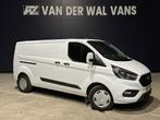 Ford Transit Custom 2.0 TDCI 131pk Automaat L2H1 Euro6 Airco, Automaat, Stof, Gebruikt, Wit