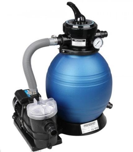 Zand filtersysteem 9.600 L/h met voorfilter (Zwembadfilter), Tuin en Terras, Zwembad-toebehoren, Nieuw, Verzenden