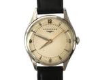 Een stalen Longines Calatrava polshorloge, ca. 1955