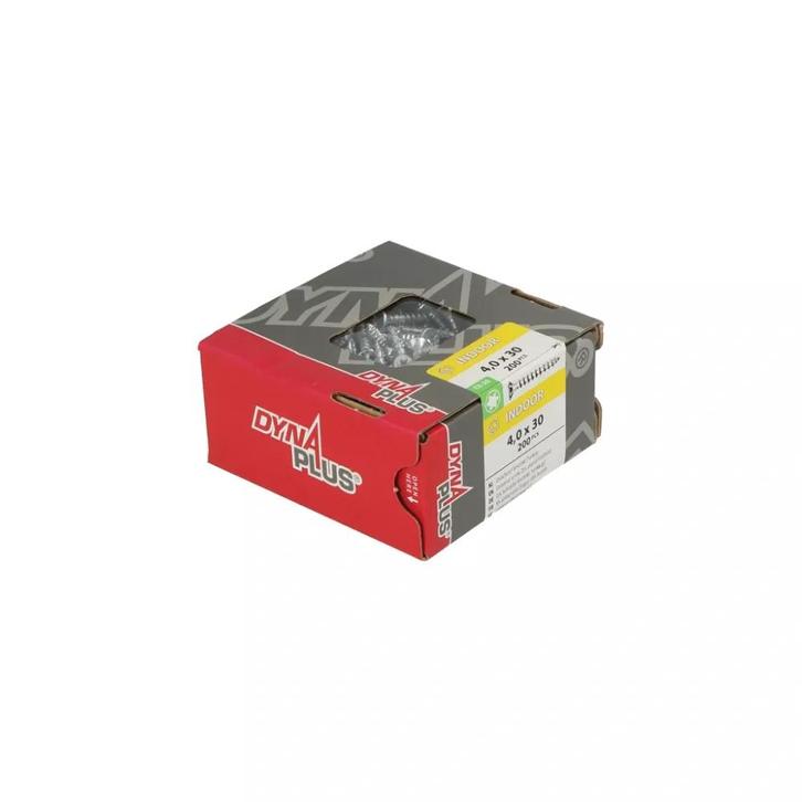 Dynaplus unischroef 4.0x30 verzinkt TX20 (200), Doe-het-zelf en Verbouw, Overige Doe-het-zelf en Verbouw, Nieuw, Verzenden