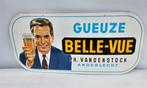 Emaille bord - Gueuze Belle-Vue - karton, Antiek en Kunst