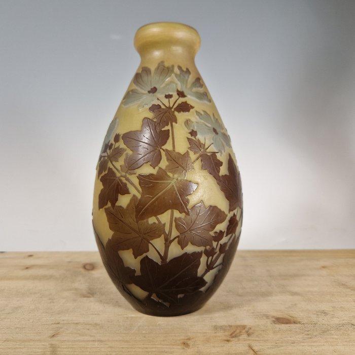 Emile Gallé - Vaas - Glas, Antiek en Kunst, Antiek | Glas en Kristal