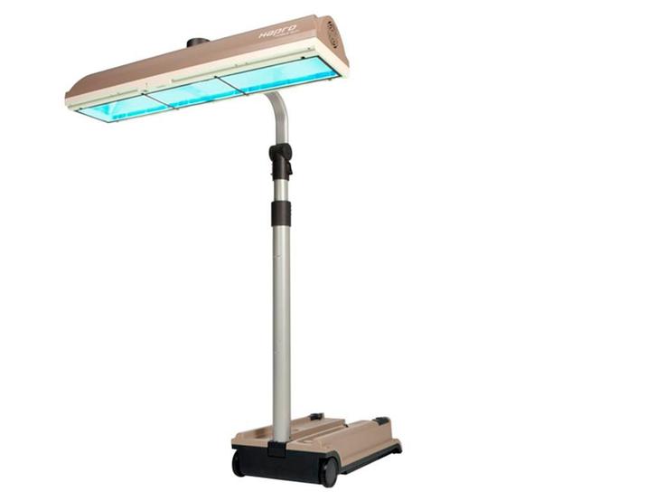 Hapro Mobile Sun HP 8540 Demo, Witgoed en Apparatuur, Zonnebanken en Gezichtsbruiners, Zo goed als nieuw, Zonnebank enkelzijdig