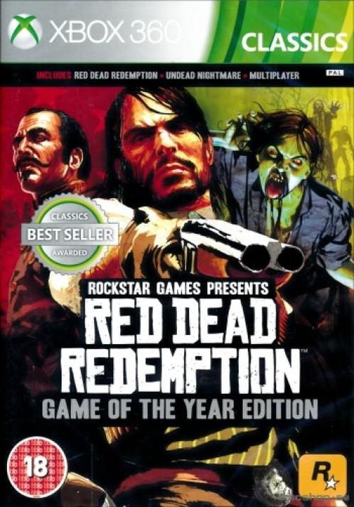 Red Dead Redemption Game of the Year Edition (classics) (..., Spelcomputers en Games, Games | Xbox 360, Gebruikt, Vanaf 12 jaar
