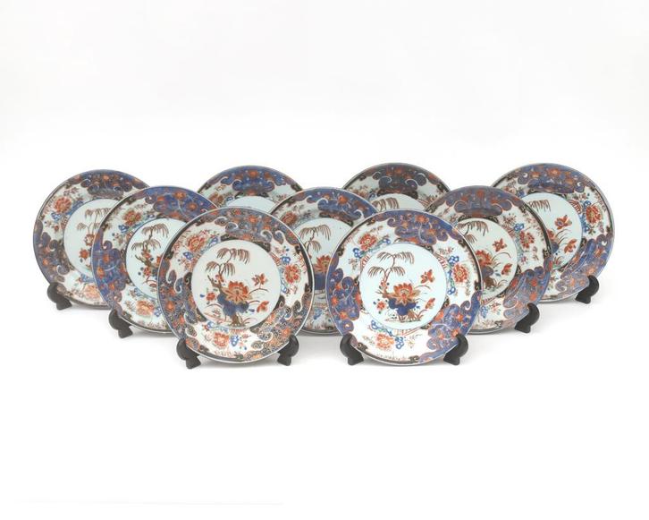 Porseleinen borden, China, Kangxi periode (1662-1722), Antiek en Kunst, Kunst | Niet-Westerse kunst