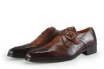 Santoni Nette schoenen in maat 38 Bruin | 10% extra korting, Kleding | Heren, Schoenen, Bruin, Verzenden, Overige typen, Zo goed als nieuw