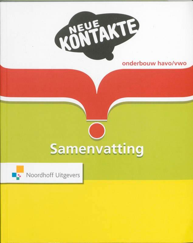 Neue Kontakte Havo/vwo leerjaar 1 t/m 3 Samenvatting, Boeken, Overige Boeken, Zo goed als nieuw, Verzenden