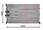 RADIATOR VOOR PEUGEOT 406 8_ 1995-1999 9624221480, Ophalen of Verzenden, Nieuw