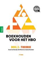 9789024427833 Boekhouden voor het hbo 2 Theorie, Boeken, Schoolboeken, Verzenden, Zo goed als nieuw, Gerard van Heeswijk