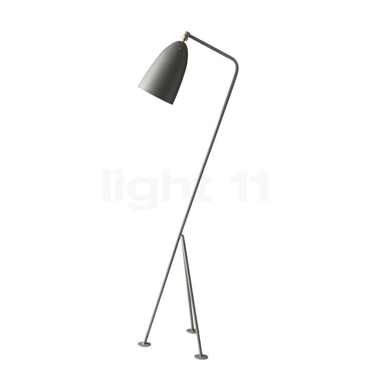 Gubi Grø¤shoppa Vloerlamp, blauw-grijs (Staande lampen), Huis en Inrichting, Lampen | Vloerlampen, Nieuw, Verzenden