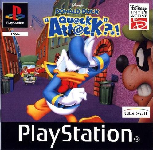 Donald Duck Quack Attack (PS1 Games) (Playstation 1), Spelcomputers en Games, Games | Sony PlayStation 1, Zo goed als nieuw, Ophalen of Verzenden