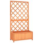 Latwerk Plantenbak Bruin 135cm | B-keuze | Scherpe Prijs, Tuin en Terras, Nieuw, Ophalen of Verzenden, 60 tot 100 cm, 60 cm of meer