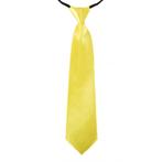 Gele verkleed stropdassen 40 cm voor dames/heren - Stropda.., Nieuw, Verzenden