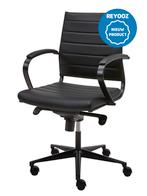 Vergaderstoel Magore - zwart - zwart frame - nieuw, Nieuw in verpakking