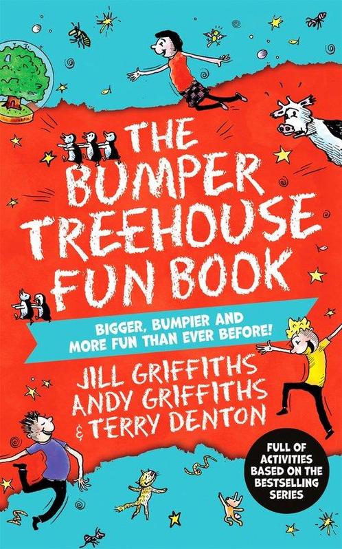 The Bumper Treehouse Fun Book: bigger, bumpier and more fun, Boeken, Overige Boeken, Gelezen, Verzenden