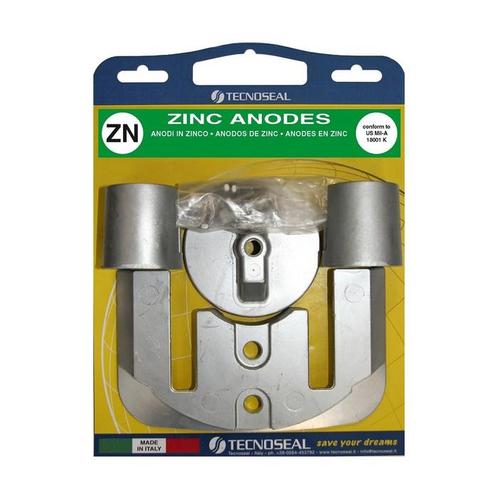 Tecnoseal Zink Anode Kit voor Mercruiser Bravo II-III Sternd, Watersport en Boten, Buiten- en Binnenboordmotoren, Nieuw, Ophalen of Verzenden