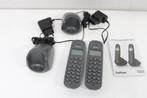 Profoon PDX620 - DECT telefoon met 2 handsets, zwart, Telecommunicatie, Vaste telefoons | Handsets en Draadloos, Verzenden, Zo goed als nieuw