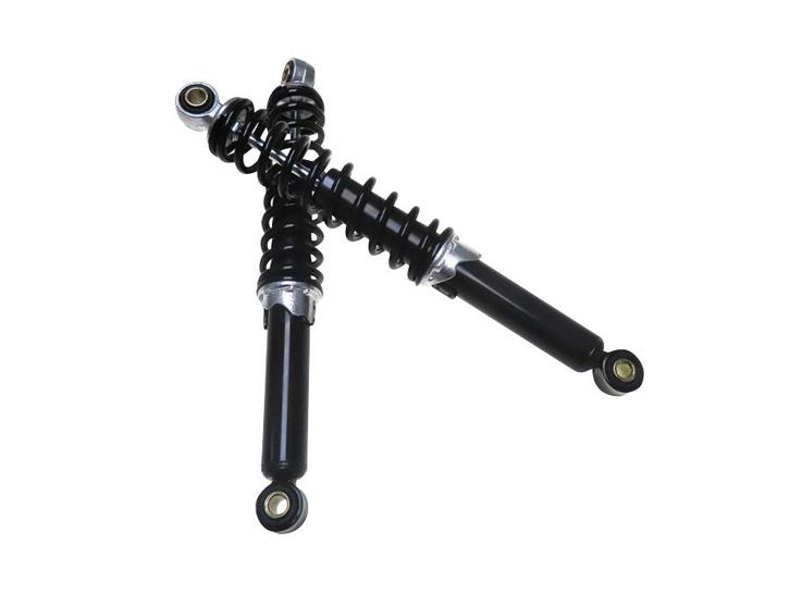 Schokbreker set 320mm DMP zwart, Fietsen en Brommers, Brommeronderdelen | Algemeen, Nieuw, Ophalen of Verzenden