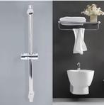 Verstelbare Douche Glijstang 360° Draaibaar RVS, Verzenden, Nieuw