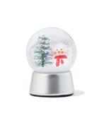 HEMA Sneeuwbol 4.5x5.8x4.5cm glas, Diversen, Kerst, Verzenden, Nieuw