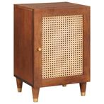 vidaXL Badkamer Kast met plank met opslag Bruin 38 x 33.5 x, Verzenden, Nieuw