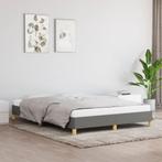 Bedframe Donkergrijs 140x200 - OP=OP! Stof, Huis en Inrichting, Slaapkamer | Bedden, Nieuw, Twijfelaar, 200 cm, 140 cm