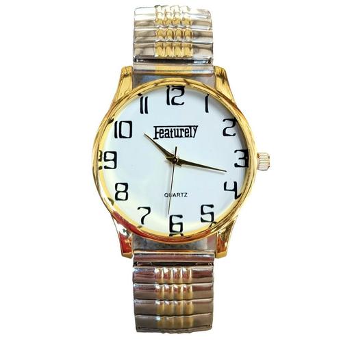 Fako® - Horloge - Rekband - Featurely - Ø 38mm -, Sieraden, Tassen en Uiterlijk, Horloges | Dames, Verzenden