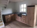 Keuken Complete keukenblok in eiken of steigerhout  actie!!!, Nieuw, Overige typen, Overige materialen, Overige kleuren