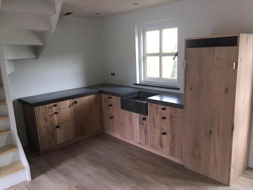 Complete keuken in eiken of landelijke keuken rechte keuken!, Huis en Inrichting, Keuken | Complete keukens, Hout, Met kookeiland