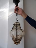 Lamp - Glas/Metaal, Antiek en Kunst