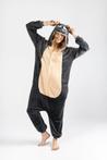 Onesie nijlpaard pak kind 110-116 jumpsuit pyjama hippo kind