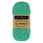 Scheepjes Catona 25g - 514 Jade, Ophalen of Verzenden, Nieuw, Breien of Haken, Wol of Garen