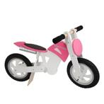 Kiddimoto Scrambler Pink White (Loopfietsen), Ophalen of Verzenden, Nieuw