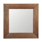 *WOONWINKEL* Must Living Parade Spiegel Met Dikke Houten Ran, Huis en Inrichting, Woonaccessoires | Spiegels, Verzenden, Nieuw