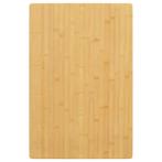 Tafelblad Bamboe 60x100cm | Retourdeal 23% Korting, Huis en Inrichting, Tafelonderdelen, 100 tot 150 cm, Nieuw, Tafelblad, Overige houtsoorten