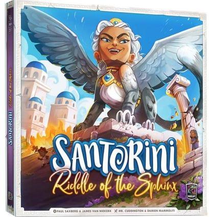 Santorini - Riddle of the Sphinx (Retail) | Roxley Games -, Hobby en Vrije tijd, Gezelschapsspellen | Bordspellen, Nieuw, Verzenden