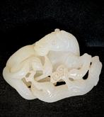 Grote jade-beeldhouwwerken - Nefriet Jade - China - 20e eeuw