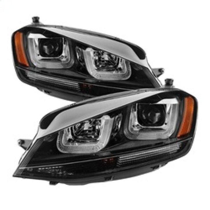 Spyder Volkswagen Golf VII 14-16 Projector Headlights DRL, Auto-onderdelen, Verlichting, Ophalen of Verzenden