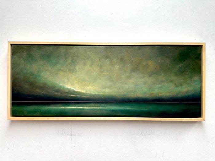 Joost Verhagen - Panoramic Knokke, Antiek en Kunst, Kunst | Schilderijen | Modern