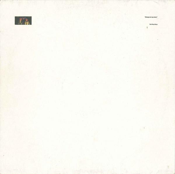 12 inch gebruikt - Pet Shop Boys - Always On My Mind, Cd's en Dvd's, Vinyl Singles, Zo goed als nieuw, Verzenden