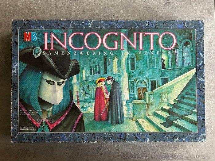 Alex Randolph - Bordspel - Incognito – MB Games – 1988 –, Antiek en Kunst, Antiek | Overige Antiek