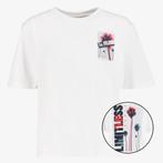 Name it jongens T-shirt met backprint wit maat 110/116, Kinderen en Baby's, Kinderkleding | Maat 92, Verzenden, Nieuw