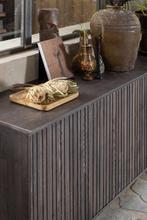 2dekans | WOOOD New Gravure Tv Meubel - Essen - Espresso -, Huis en Inrichting, Kasten | Televisiemeubels, Ophalen of Verzenden