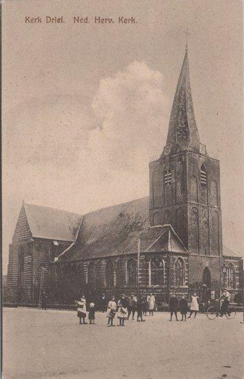 KERK DRIEL - Ned. Herv. Kerk, Verzamelen, Ansichtkaarten | Nederland, Verzenden