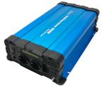 Zuivere sinus omvormer FS 3000D 12V 3000 Watt blauw met disp, Ophalen of Verzenden, Nieuw